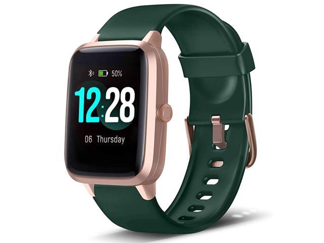 Smart Watch Fitness Tracker Heart Rate Monitor Step Calorie Counter Sleep Monitor Music Control IP68 Water Resistant 13 Inch Color Touch Screen