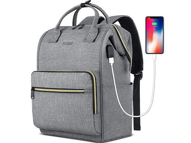 Backpack for Women Men Travel Backpack for 156 Inch with RFID Pocket USB Charging Port Water Resistant Durable Carry on Backpack Purse for Office