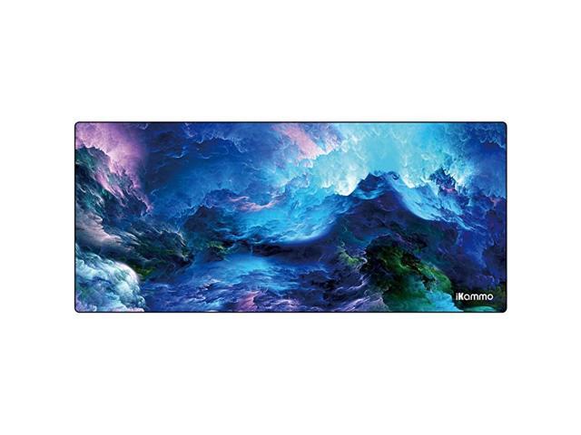 Gaming Mouse PadMat Extended Computer Mouse Pad Desk Pad XXL Big Office Desk Mouse MatPad with Waterproof SurfaceOptimized Gaming