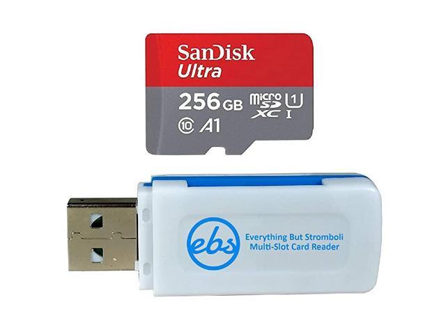 256GB Micro SDXC Ultra Memory Card Class 10 UHS1 Works with Nintendo Switch Lite Gaming System SDSQUAR256GGN6MN Bundle with 1 Everything But