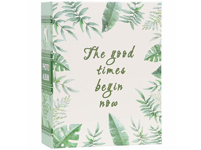 4x6 Photo Albums 100 Photos100 PhotosGreen Leaves Natural Style TreeGreen Album