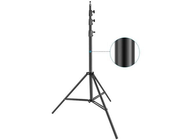 HeavyDuty Light Stand 13 Feet4 Meters Spring Cushioned Aluminum Alloy Pro Photography Tripod Stand Photo Studio Adjustable Light Stand