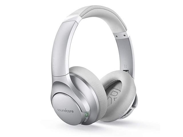 Anker Life Q20 Bluetooth Headphones with Travel Case Hybrid Active Noise Cancelling 40H Playtime HiRes Audio Deep Bass Wireless Over Ear