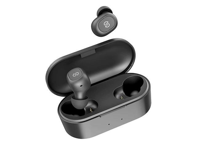 True Wireless Earbuds 50 Bluetooth Headphones inEar Stereo Wireless Earphones with Microphone Binaural Calls OneStep Pairing Total 35 Hours