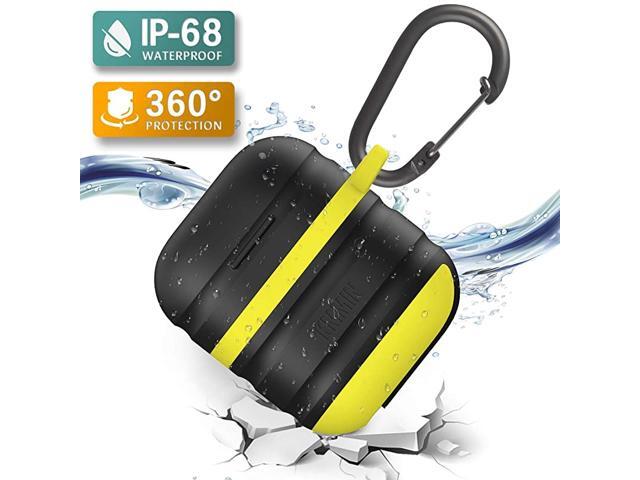 AirPods Case Waterproof AirPods Case Cover for Apple AirPods 12 Wireless Charging Case Premium Silicone Protective Case Skin Airpods Accesssories