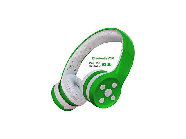 Kids Wireless Headphones Bluetooth 15 Hours Play time Scratch Proof Safe 93db Volume Limited Kid Headphones with Mic for Cell Phones TV Toddler