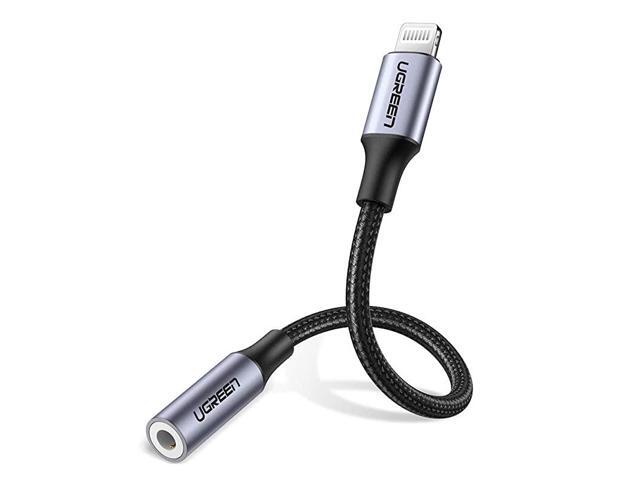 Headphones Adapter for Apple MFi Certified iPhone Lightning to 35mm Jack Converter for iPhone 12 Mini 12 Pro Max 11 Pro Max X XR XS iPhone 7 7P 8
