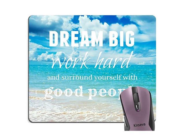 Motivational Quotes Vintage Floral Wood Mouse Pad Inspirational Quote Let Your Faith Be Bigger Than Your Fears Mouse Pads