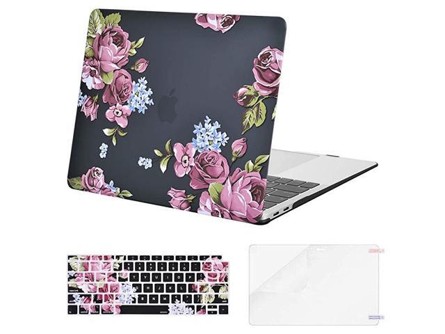 MacBook Air 13 inch Case 2020 2019 2018 Release A2337 M1 A2179 A1932 Retina Plastic Pattern Hard Shell Keyboard Cover Screen Protector Only
