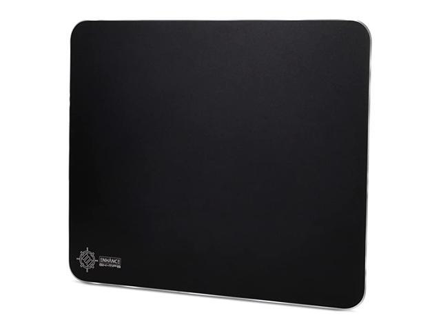 Aluminum Metal Gaming Mouse Pad Hard XL Mouse Mat Surface NonSlip Rubber Base High Accuracy Optimized Tracking Brushed Metal Sleek Surface for