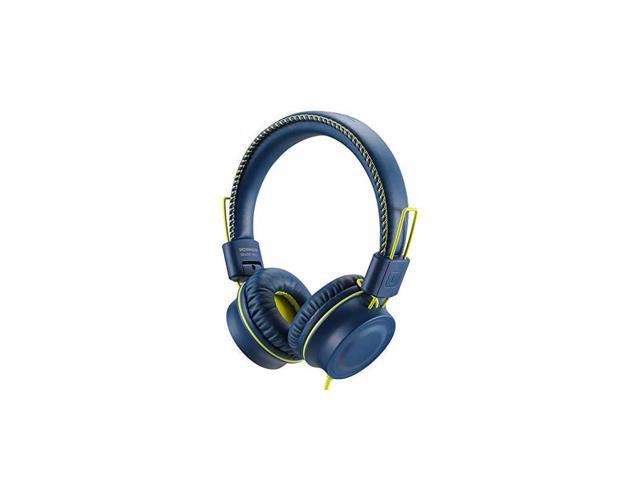 M2 Kids Headphones Wired Headphone for KidsFoldable Adjustable Stereo TangleFree35MM Jack Wire Cord OnEar Headphone for