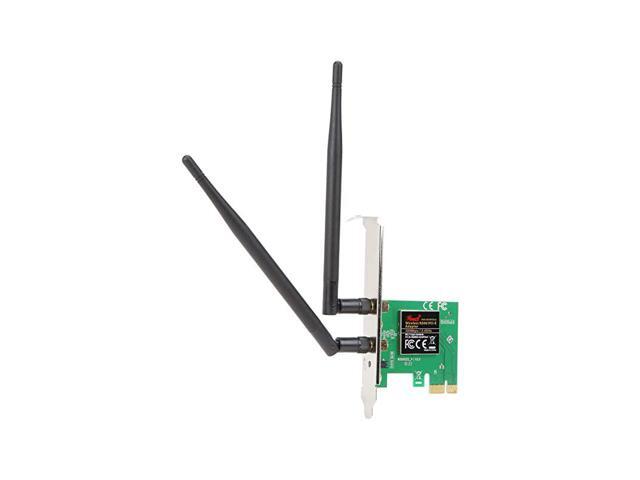 Wireless N300 PCIE WiFi Adapter 300 Mbps 24 GHz PCI Express Network Card for PC