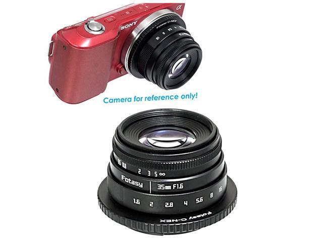 35mm F16 Large Aperture Manual Prime Fixed Lens APSC for Sony EMount Camera 35mm 16 Multi Coated Manual Lens fits Sony NEX5R NEX6 NEX7 a3100 a51000