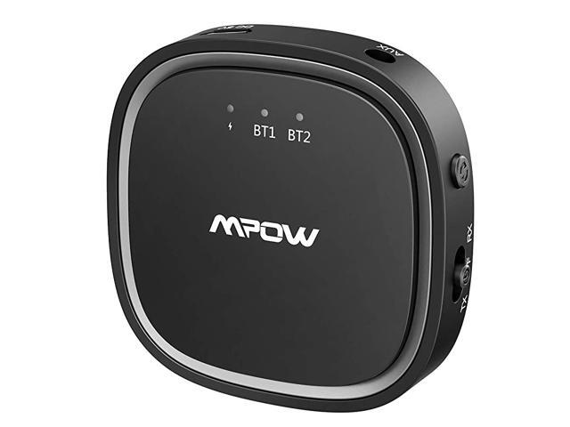 Bluetooth 50 Transmitter Receiver 2 in 1 Bluetooth Audio Adapter 35mm AUX Low Latency HD for TV Home Sound System Car Nintendo Switch
