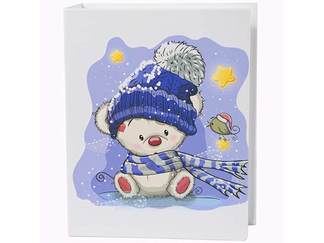 photo album small kids photo album100 photoscolorful and lovely lookwhite bear