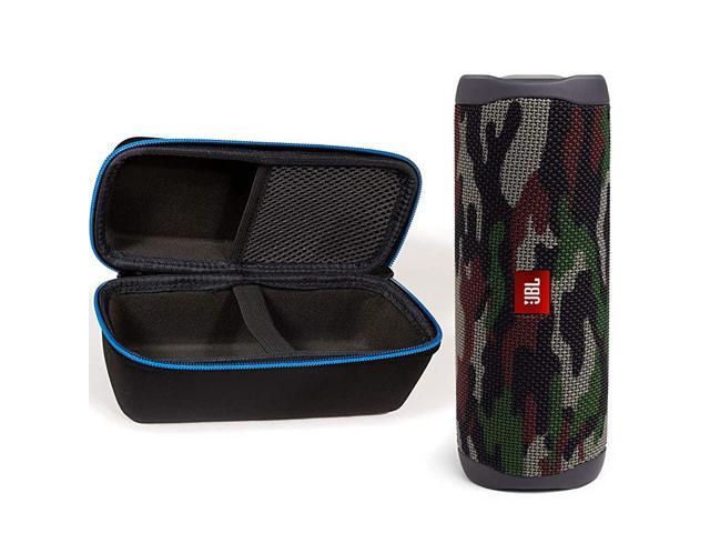 Flip 5 Waterproof Portable Wireless Bluetooth Speaker Bundle with divvi Protective Hardshell Case Camouflage