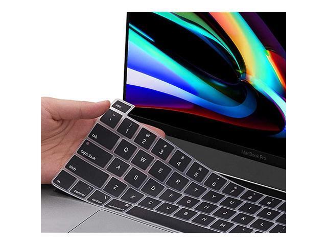 Thin 2020 MacBook Pro 13 Keyboard Cover for 2020 Newest MacBook Pro 13 Inch A2338 M1 A2289 A2251 with Touch Bar Touch ID 2020 2019 MacBook Pro 16