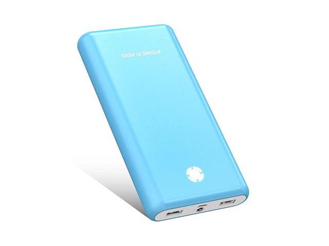 Upgraded Pilot X7 20000mAh Portable Charger Dual 31A Output External Power Bank with LED Flashlight Compatible with iPhone iPad Samsung Galaxy and