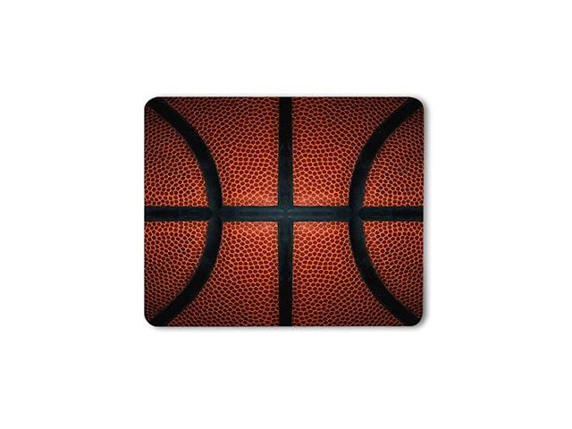 Basketball Mouse Pad Game Leather Texture Spot Sport Red Black Gaming Mouse Mat NonSlip Rubber Base Thick Mousepad for Laptop Computer PC 95x79 Inch