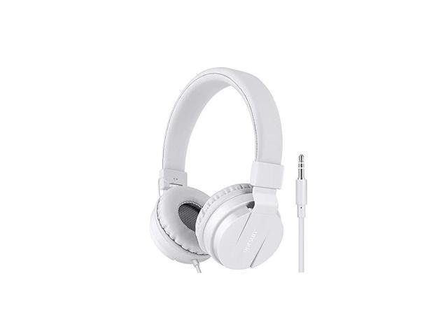 Kids Headphones Lightweight Stereo Foldable Wired Headsets for Kids Adults Adjustable Headband Headset for Smartphones Computer Pad Mp34 Earphones