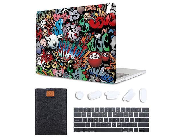 for MacBook Pro 16 inch Case 2019 Release A2141 with Laptop Sleeve Bag Keyboard Cover Dust Plug with Touch Bar Soft Touch Plastic Hard Shell Case