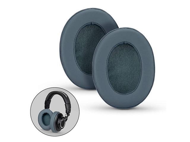 Replacement Memory Foam Earpads for Large Over the Ear Headphones Dark Grey
