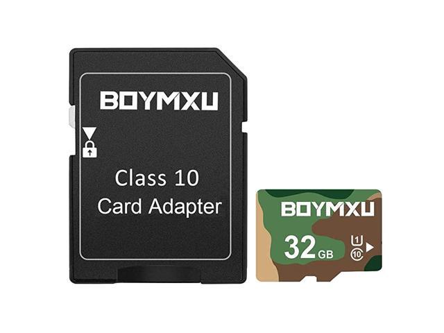 TF Card 32GB TF Memory Card with AdapterHigh Speed Memory Card Class 10 Memory Card for Phone Camera ComputerMilltary Color