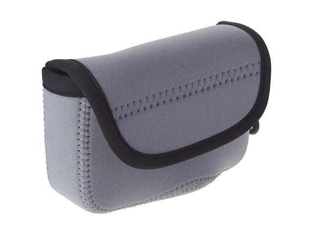 Canon PowerShot G1X Mark III Ultra Light Neoprene Camera Case with Carabiner Gray MG1378