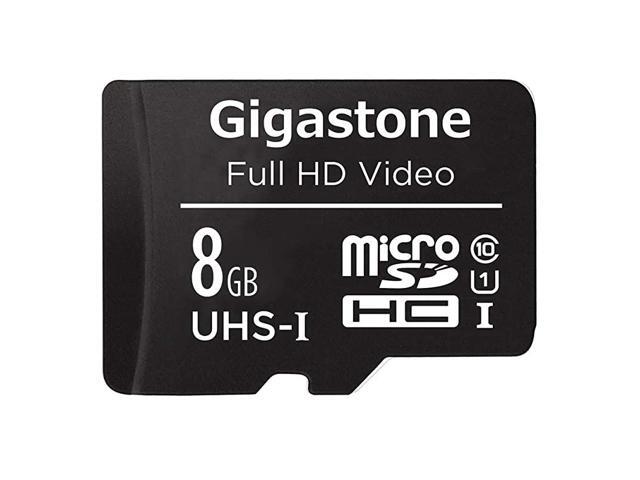 Carte Mémoire 8 Go Compitable avec Téléphone Portable Vitesse jusquà 80 Mos Idéal pour Full HD Vidéo U1 C10 Micro SDHC UHSI avec Adaptateur SD