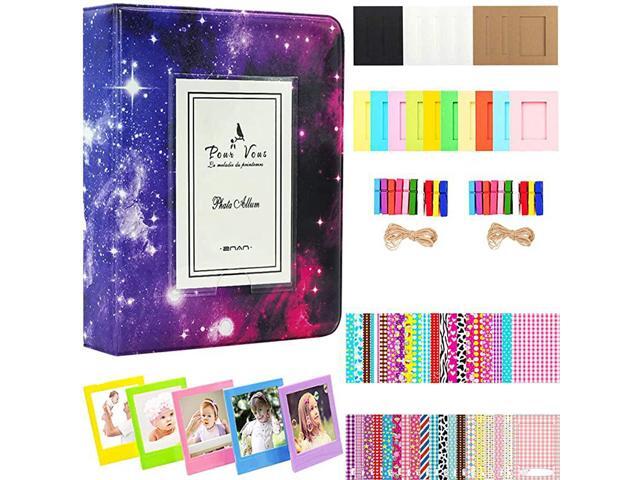2x3 Inch Photo Paper Film Album Set for Fujifilm Instax Mini Camera Polaroid Snap Z2300 SocialMatic Instant Cameras Zip Instant Printer Starry Sky4