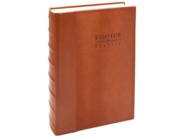 Wedding Family Baby Dog Photo Album Christmas Vacation Anniversary Photography book for 300 4x6 Picture Pockets with Memo 3 Per Page Large Faux