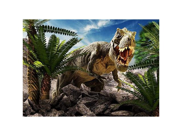 World Photo Backdrop Dinosaur World Photography Backdrop Park Photo Background for Birthday Party Photo Studio Booth Decorations Banner Props