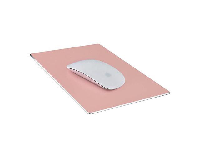 Mouse Pad 918 611 Gaming Aluminum Mouse Pad W NonSlip Rubber Base Micro Sand Blasting Aluminium Surface for Fast and Accurate Control Small Rose Gold