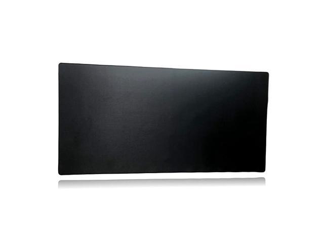 Size Custom Professional Gaming Mouse Pad Anti Slip Rubber Base Stitched Edges Large Desk Mat 60 x 30 x 020 All BlackNo Logo