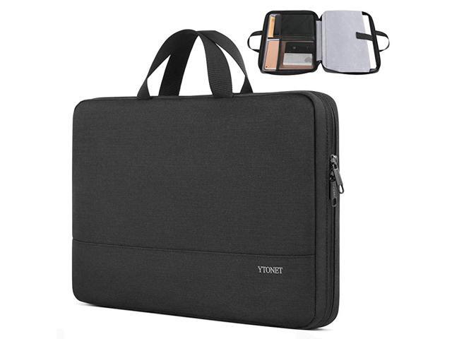 Laptop Case 156 inch Laptop Sleeve Bag for Women MenTSA Briefcase Business Organizer Carring Computer Bag with Handle StrapSlim Water Resistant