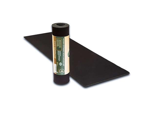 Extended Gaming Mouse Pad with AntiFray Stitched Edges 36 X 12 x 4mm Black Extended 36 x 12