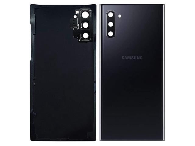 Galaxy Note 10+ Plus Replacement Back Glass Cover Back Battery Door wPreInstalled Adhesive Lens Removal Tool Note 10+ Plus Aura Black