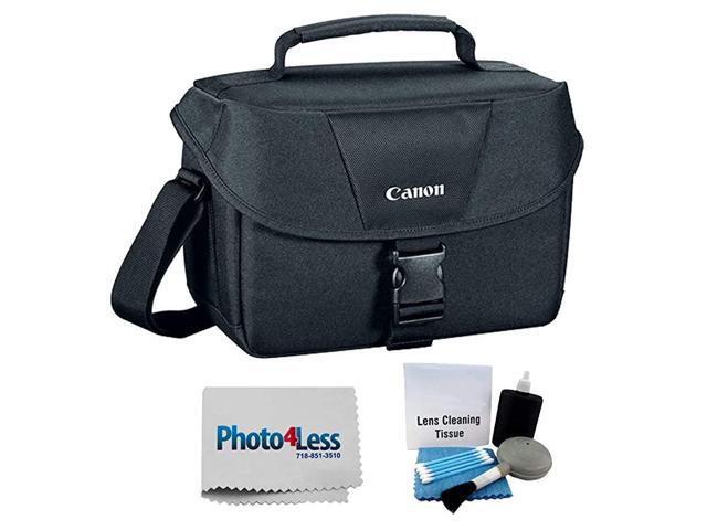 Canon Genuine Padded Starter Digital SLR Camera Lens Case Gadget EOS Shoulder Bag For T3 T3i T4i T5 T5i T6s T6i SL1 70D 60D 50D 7D 6D + Cleaning