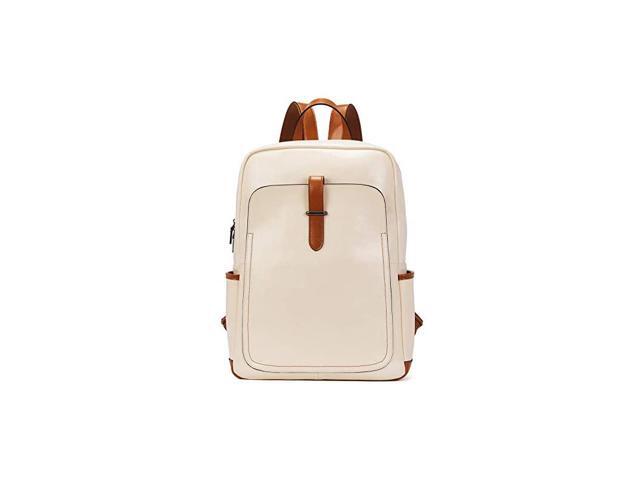 Leather Laptop Backpack Purse Casual College Casual Bags Daypack