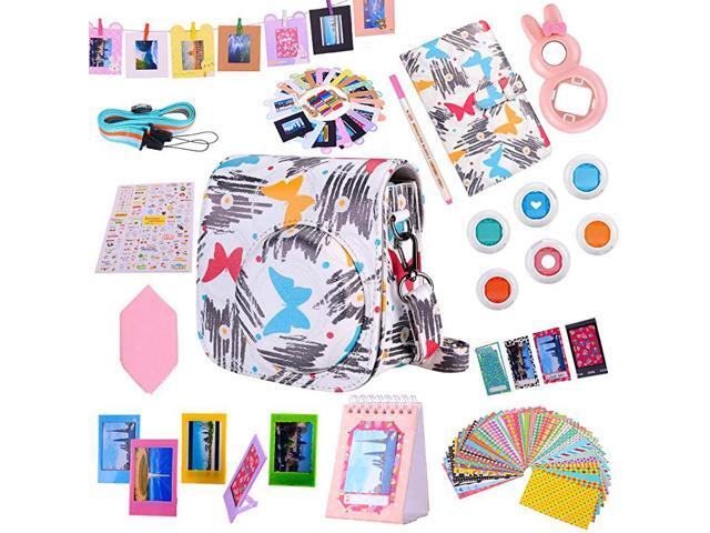 Instax Mini 9 Camera Accessories Bundles Compatible with Fujifilm Instax Mini 9 Mini 8 Mini 8+ Camera with Mini 9 Case108 Photos Mini Photo