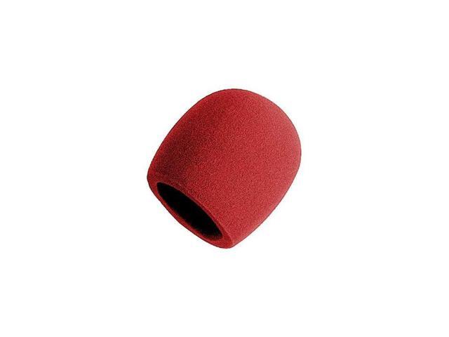 Foam BallType Microphone Windscreen Red