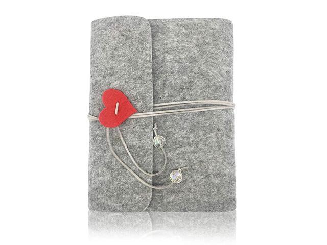Photo Album Felt Cover Photo Scrapbook Memory Book Hand Made DIY Albums with 30 Sheets