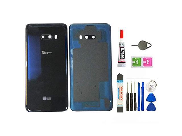 Back Glass Replacement Parts for LG ThinQ G850QM G850UM All Verison Back Cover Housing Door with Tool and TapeBack Glass