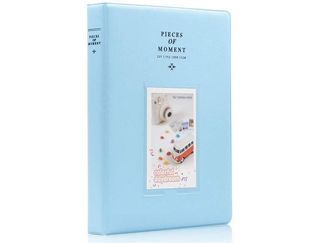 128 Pockets Mini Photo Album for Fujifilm Instax Mini 7s 8 8+ 9 25 26 50s 70 90 Instant Camera Name Card Blue