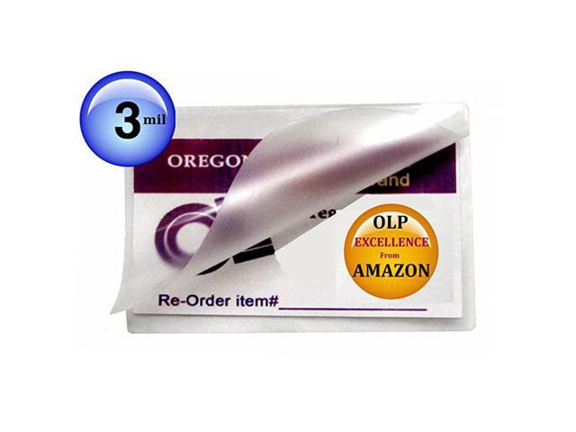 500 Prayer Card Laminating Pouches 234 x 412 Hot Laminator Sleeves 3 Mil