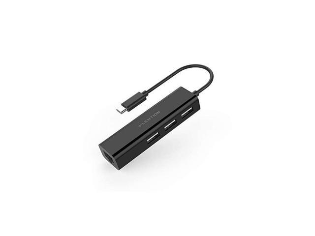 USB C to 3 USB 20 Ports Hub with RJ45 Ethernet LAN Adapter Compatible 20202016 MacBook Pro 131516 New Mac Air MacBook 12 Surface Pro 7Book 2Go