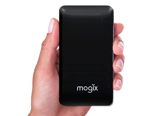 External Power Bank Charger with 2 Fast USB Ports Compact 10400mAh Voted Best Travel Phone Accessories TSA Compliant Carryon Compatible with iPhone