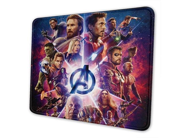 Avengers Super Hero Gaming Mouse Pad Large 1181 X 984 X 012 Inches Stitched Edges Waterproof PixelPerfect Accuracy Optimized for All Computer Mouse