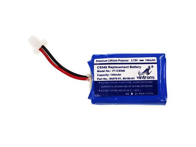 CS540 C054 Battery Replacement VINTRONS 8618001 8447901 CS540 Battery for CS540 C054 Wireless Headset