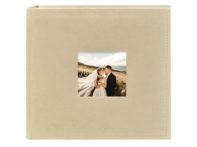 Family Holiday Photo Album Christmas Vacation Anniversary Photography Book for 200 4x6 Pictures Pockets with Memo 2 Per Page Large Capacity Suede